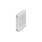 Zehnder - Radiateur tubulaire en acier 3 colonnes charleston mod. 3087