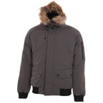 Parka Peak Mountain  Parka de ski vraie fourrure homme CALOZ