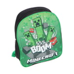 MINECRAFT 3575 Ryggsäck Backpack 30cm Grön/svart