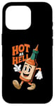 iPhone 16 Pro Hot Sauce 1950s fifties Retro Cartoon for Fiery Personality Case