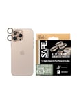 SAFE. by PanzerGlass Camera Lens Protector Glitter Gold iPhone 16 Pro | 16 Pro Max