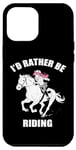 Coque pour iPhone 15 Pro Max Horse Rider Anime Girl