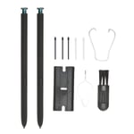 Kit De Stylet Intelligent 2 Pi&egrave;Ces Avec 5 Pointes De Stylo Pour Samsung Galaxy S22 S22 Ultra 5g Vert