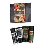 Ted Baker Gift Set 2 x Body Spray & 2 x Body Wash Graphite Black & Vintage Amber