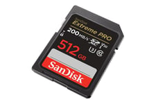 SanDisk Extreme Pro - flash-minneskort - 512 GB - SDXC UHS-I