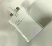 Xiaomi MDY-12-EV 55W USB GaN Fast Charging Plug For Redmi 12 Pro Note 11 Pro 5G