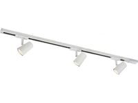 Italux Strip Taklampe Italux Astley 914003 Tak Veggarmatur Spot 3X35w Gu10 Hvit