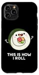 Coque pour iPhone 11 Pro Voici comment je lance un jeu de mots à sushi amusant