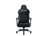 Razer Enki X Pro - Gaming Chair with Integrated Lumbar Support (Desk/Office Chair, Multi-Layer Synthetic Leather, Foam Padding, Head Cushion, Height Adjustable) Black/Green