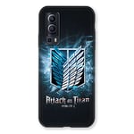 Cokitec Coque pour Vivo Y52 5G Manga Attaque Titans Noir