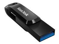 SanDisk Ultra Dual Drive Go - USB flash-enhet - 256 GB - USB 3.1 Gen 1 / USB-C
