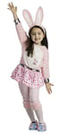 Dress Up America Energy Bunny Dress Girl Costume - Beautiful Dress Up Set for Role Play