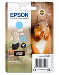 EPSON SINGLEPACK LIGHT CYAN 378XL SQUIRREL CLARA PHOTO HD INK SUPL