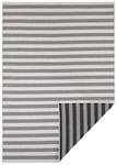 Freundin Home Collection Delilia Tapis, Polypropylène, Noir/crème, 120 x 170 cm