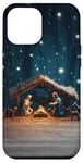 iPhone 12 Pro Max Christmas Nativity Mary, Joseph, and Baby Jesus Case