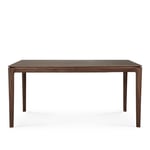 Ethnicraft - Bok Dining Table - Varnished Teak - Brown - Rectangular, 160 x 80 cm - Matbord - Alain Van Havre - Brun - Trä