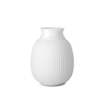 Lyngby Porcelæn - Curve vase 12,5 cm hvit