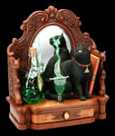 Chats Figurine - Absinthe Par Lisa Parker - Fantasy Magie Chaton Fée Elfe Statue