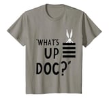 Youth Looney Tunes What's Up Doc Stripes Camiseta T-Shirt