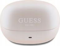 Słuchawki Guess Guess Bluetooth Headphones Gutwst88mctgp Tws + Docking Station Pink Capsule Printed Logo