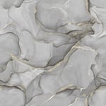 Muriva Elysian Marble Black and Gold 212512 Wallpaper Modern Design