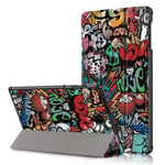 Samsung Galaxy Tab S4 10.5 T830    Designer Tri-Fold Case      Graffiti