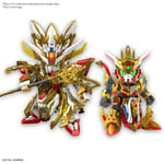 Maquette Gundam - Wukong Impulse & Sanzang Strike Freedom Gunpla Sdw Heroes Revival Of The Heroes 8cm