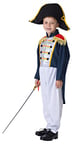 Dress Up America Costume général colonial historique pour les enfants , taille 14- ans (taille- 90-109 , hauteur- 152- cm) , Noir-Blanc-Jaune-Rouge , taille 14- ans (taille- 90-109 , hauteur- 152- cm)