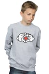 Mickey Mouse Heart Hands Sweatshirt