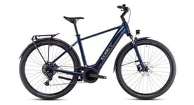 Vtc electrique cube touring hybrid one 500 shimano cues 9v 500 wh 700 mm bleu deep sea 2025