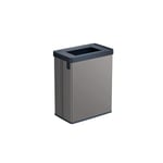 CURVER Verto 54L Recycling Bin, Dual Compartments, Recycling Lid, Easy Sorting, Sleek Design, Pearl Grey