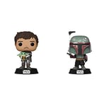 Funko POP! Star Wars: The Mandalorian - Mando Holding Child - The Mandalorian & POP! Star Wars: Mandalorian - Boba Fett - The Mandalorian