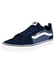 VansFilmore Suede Canvas Trainers - Dress Blue