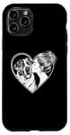 iPhone 11 Pro Saint Bernard Mom Dog Art Valentine's Day Heart Case