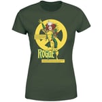 X-Men Rogue Bio Drk Women's T-Shirt - Green - XS