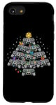 Coque pour iPhone SE (2020) / 7 / 8 Arbre de Noël Manette de jeu vidéo Funny Gaming Gamer Gift