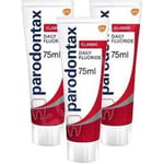 Fluori- ja gluteeniton hammastahna Parodontax Classic Tripack, 3 x 75 ml