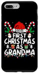 iPhone 7 Plus/8 Plus First Christmas As Grandma 2024 Family Matching New Grandma Case