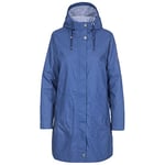 Trespass Sprinkled Veste imperméable avec Capuche Femme, Bleu, FR : XXS (Taille Fabricant : XXS)