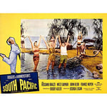 Wee Blue Coo Advertising Movie Film Musical South Pacific Rodgers Hammerstein Art Print Poster Wall Decor 12X16 Inch