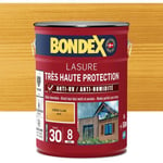 BONDEX - LASURE 8 ans - Indice 30 - Chêne Clair - Satin - 5L