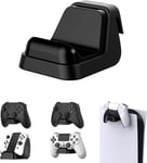 Supports De Manette Casque Universel Pour Ps5 Console,Support Mural Pour Xbox Series/One X S Controller Socle Accessoires Pour Nintendo Switch Pro Manette-Noir