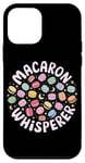 Coque pour iPhone 12 mini Macaron Whisperer Dessert parisien drôle