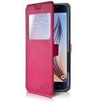 Etui S-View Universel S Couleur Rose Fushia Pour Smartphone Sfr Starshine 3