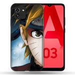 Cokitec Coque pour Samsung Galaxy A03 Manga Naruto Blanc Multicolore