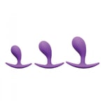 Générique Kit plug anal silicone Booty Poppers Frisky