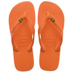 Havaianas Unisex Flip Flops, Begonia Orange, 1/2 UK