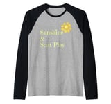 Fun Graphic-Sunshine & Scat Play Raglan Baseball Tee