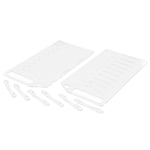 New Hard Disk Drive Rack YJY10F 3.5in Transparent Acrylic Separator DIY Assembly