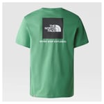 The North Face Mens S/S Red Box Tee   - Grøn    - S